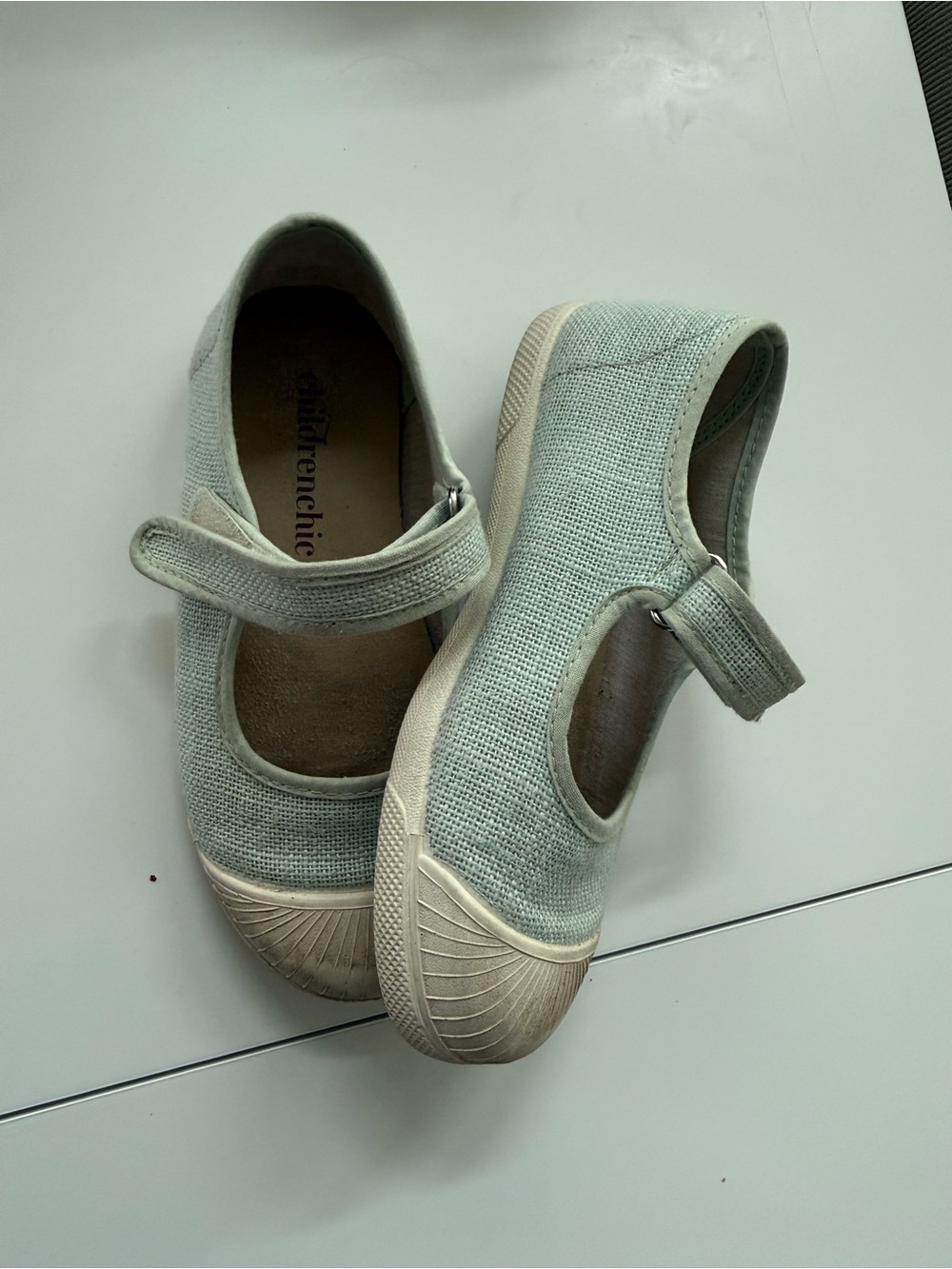 Childrenchic mint color Mary Jane style shoes
